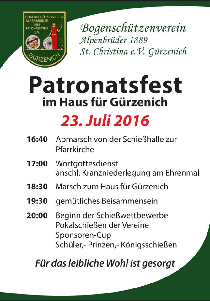 2016 0723 Alpen Patronatsfest